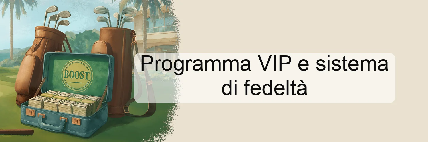 Programma VIP e sistema di fedeltà Programma VIP e sistema di fedeltà